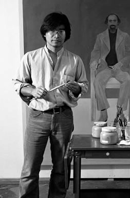 photograph of Keisho Okayama from early days