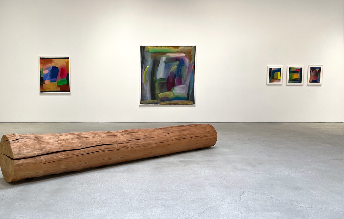 Pacific Abstractions exhibition at the Perrotine Gallery, Los Angeles, CA, 2024