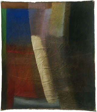 Keisho Okayama, painting, Untitled, acrylic on canvas, 43 x 36 inches, 2006