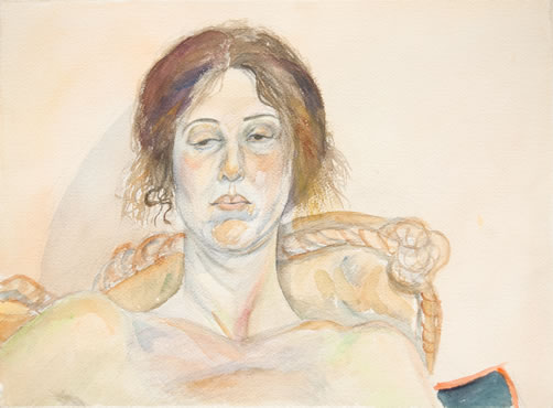 Untitled, watercolor on paper, 11 x 15 inches, c. 1975